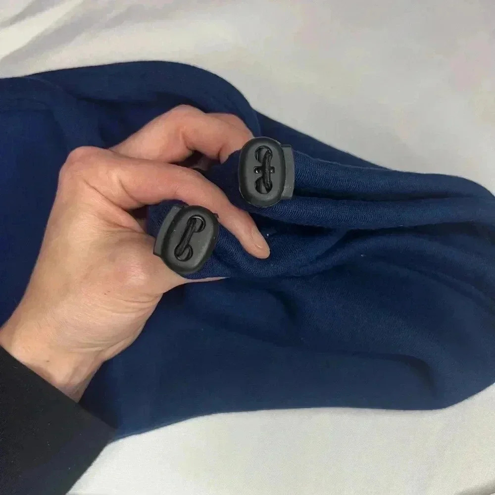 RARE By Rikki Andrea Navy Distress Low Rise Pants ina size Small, NO LONGER MADE - Picture 8 of 9